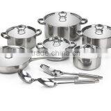 High Quality 15pcs Stainless Steel Cookware Set thumbnail-2