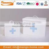 First Aid Medicine Metal Storage Box thumbnail-3