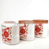 New Design 3pcs Gift Ceramic Jar Set thumbnail-1