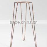 Wholesale Fancy Design Indoor Steel Metal Flower Display Stand/ Wrought Iron Flower Shelf thumbnail-2