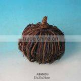 Rattan Halloween Pumpkins thumbnail-1