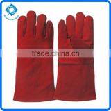 14 Inch Leather Welding Gloves thumbnail-1