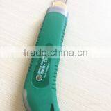 BERRYLION 3pcs Blades Utility Knife for Box and Wallpaper With Rubber Coat