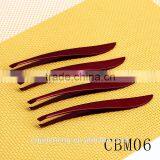 New Popular Style Wine Red Color Professional Beauty Salons Personalized Eyebrow Tweezers thumbnail-4