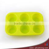 100% Food Grade Hot Sale 6 Cups Silicone Cake Mold,baking Cup (HCM-S12) thumbnail-2