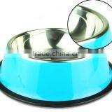 Stainless Steel No Tip No Slip Pet Food Bowl for Puppy Dog Cat thumbnail-3