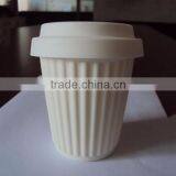 Novel and Durable Silicone Coffee Cup With Cover thumbnail-1