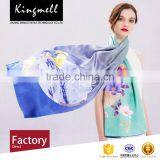 Custom-made Silk Satin Printed Scarf From Chinese Supplier thumbnail-3