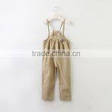 2017 Wholesale Hot New Products Girls Wearing Overalls With Frilly Ruffles Infront thumbnail-3