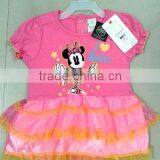 KIDS GIRLS DRESS WITH ROMPER (Garment Stock Lots / Apparel Stock / Stocklots / Garment Apparel From India) thumbnail-5
