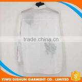 Women Latest Design Custom Long Sleeve Embroidered Collar Shirt thumbnail-6