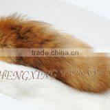 CX-R-42 Genuine Fox Fur Tail Key Chain thumbnail-1
