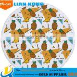 2017 Factory Direct Sale Latest Type Ready Stcok 100% Cotton Round Beach Towel