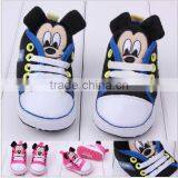 Wholesale Baby Boys and Girls Minnie and Mickey Shoes Child Shoe Newborn Baby Walking Shoe thumbnail-1