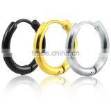 Zm53246a Circle Shape Hoop Earrings Women Wholesale Gold Color Earrings thumbnail-5