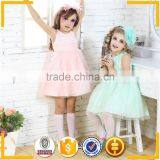 Pink and Green Wholesale Party Dresses for Girls of 7 Years Old thumbnail-2