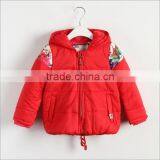 Delta Short Coat of Kids High Quality Winter Coat for Children Red and Orange Coat for Girls thumbnail-3