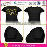 2013 Fashion Custom Giraffe Printing Short Sleeve Cotton T-shirt thumbnail-1