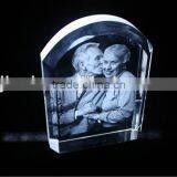 Couple Pic 2D Laser Engraving Crystal thumbnail-2