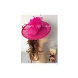 YRFC14011 Sinamay Fascinator/pillbox Fascinator/disc Fascinator thumbnail-3
