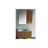 Glass Basin With Bathroom Cabinet thumbnail-1