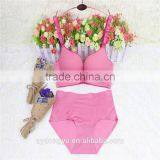 Pink Snow Flake Smooth Wireless Pushup Seamless Sexy Bra / Ynxg Seamless Shiny Bra / Top Quality Women Bra