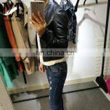 2017 Slim Red Leather Jacket Design Motorcycle Leather Ladies Short Jacket thumbnail-6