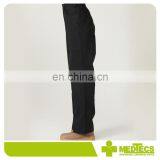 Black Elastic Band Workwear Cargo Pants With Pockets thumbnail-3