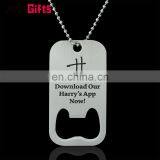 Made In China Factory Free Samples Metal Bottle Opener Dog Tags thumbnail-2