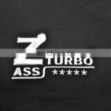 High Quality 3D Slive Permanent Adhesive Stickers