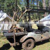 4 Seaters 4WD Electric Hunting Golf Cart With Independentd Suspension System and 4KW DC Motor| AX-C2+2 4X4 thumbnail-6