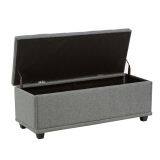 Linen Ottoman Chair,Hotel Chair,Restaurant Chair,Fully KD Chair With Storage-HL-6004 thumbnail-2