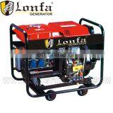2200w Portable Open Type Diesel Generator With Wheels and Handles thumbnail-1