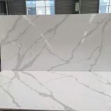 Artificial calacatta quartz stone slabs