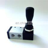 GOGO ATC 2 Position Pneumatic Manual 3 Way Valve TSV98321-M Port 1/8" BSP Hand Control Valve With Mechanical Lock thumbnail-1