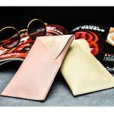 Crush-resistant and Portable Eyeglass Pouch; Simple Eyewear Holder for Sunglasses Clips