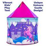 Unicorn Toys for Girls Indoor Princess Castle Kids Play Tent,Children Toy Tent Play House thumbnail-3