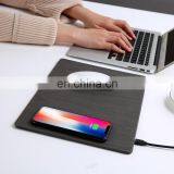 Qi Certified 10W Fast Wireless Charging Pad Mouse Pad thumbnail-2