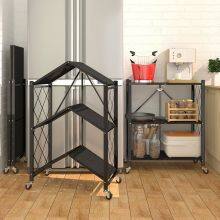 Galvanized Metal Kitchen Storage Racks Metal Industrial Kitchen Shelves