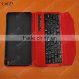 Bluetooth Keyboard for IPad Mini,red Plastic Keyboard+ High Quality PU Removable Plastic Keyboard With Synthetic Leather thumbnail-2