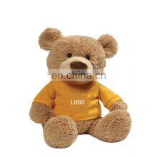 Height 20cm Customized Plush Toys With Pictures Embroidery Logo Teddy Bearn Sweater Bear Doll thumbnail-3