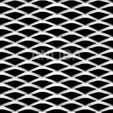Aluminium Diamond Mesh Aluminum Metal Mesh Decorative Aluminum Mesh Supply thumbnail-3