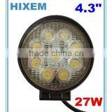 27W LED Work Light, Epistar LEDs Work Light, Offroad Driving Light
