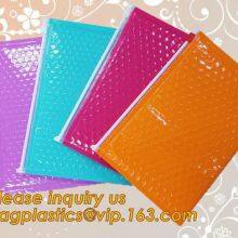 Hot Metallic Colorful Bagease Packaging Zipper Bubble Bag For Cosmetic Packaging,k Bubble Bags Are Made of PET/CP thumbnail-2