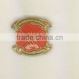 custom logo soft enamel lapel pins/custom flower badges