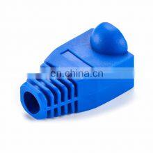 Multiple Colour Network Cat5E Cat6 Cat7 Cable Sheath Rj45 Connector Rubber Boots thumbnail-5