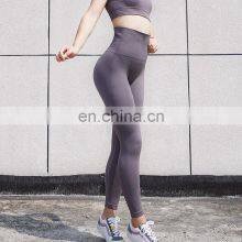 Hot Selling Seamless Super High Waist Sports Pants Leggings Fitness Workout Clothes Peach Buttock Lifting Female Gym Wear thumbnail-5