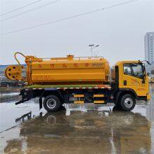 Sinotruk 10 Cubic Suction Vehicle With High-pressure Cleaning Function thumbnail-1
