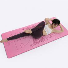 Fashion Sport Single Layer TPE Yoga Mat Set YiShengNuo thumbnail-5