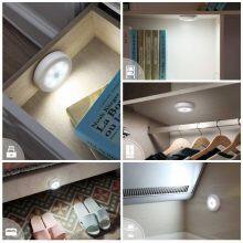 6LED BeadSensor Night Light PIR Infrared Motion LED Bulbs Auto On and Off Closet Battery Power For Home Wall Lamp Cabinet Stairs thumbnail-4